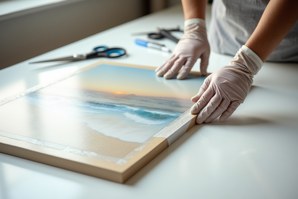 emballage tableaux