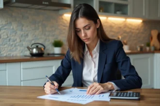Calcul du taux d'endettement pour un crédit immobilier